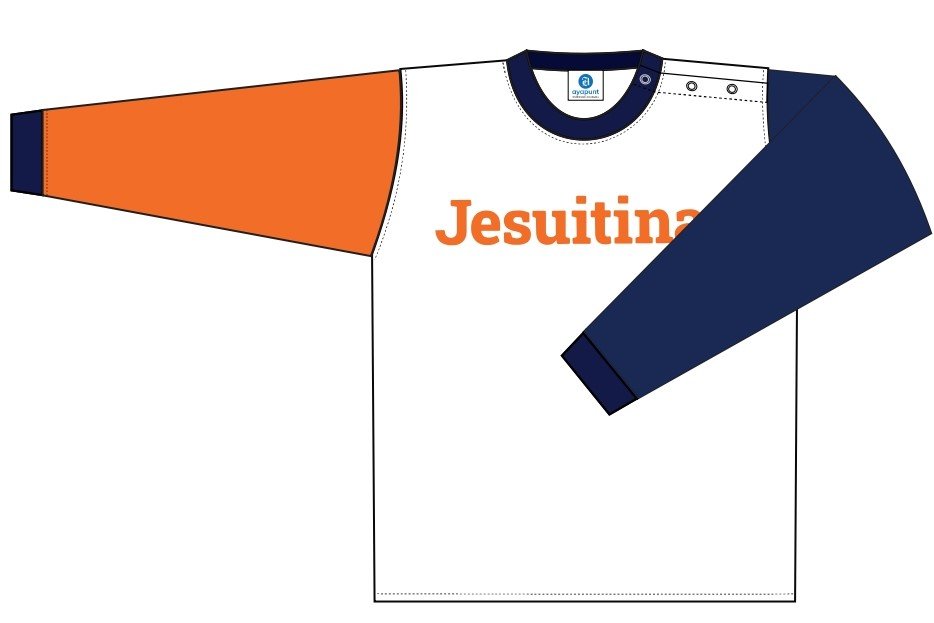 camiseta manga larga jesuitinas dc 55201 primaria eso y bachillerato